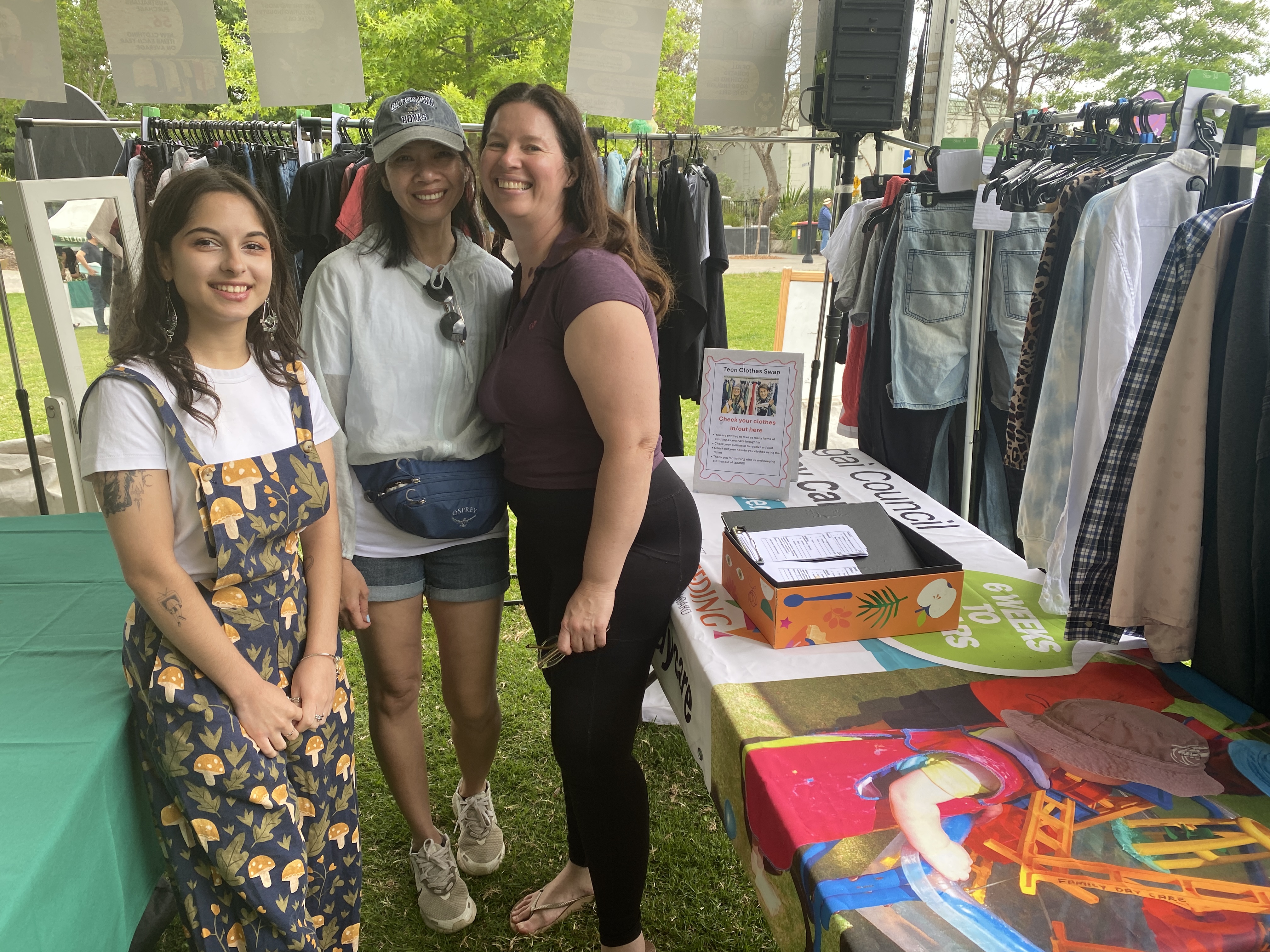 Teen and young adult clothing swap